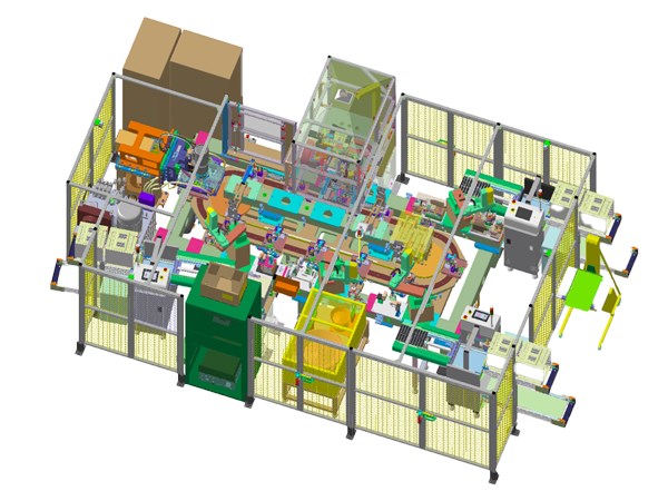 Automated Push Rod Pin Pressing Line