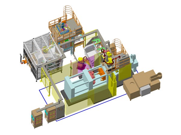 压铸岛自动化系统